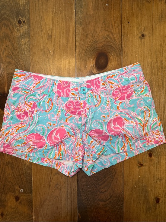 Lilly Pulitzer Pants - Lilly Pulitzer The Walsh Short Jellies Be Jammin Print